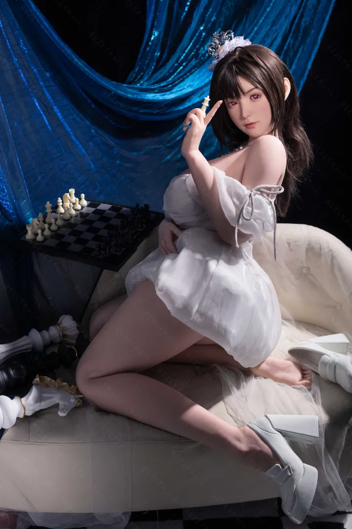 160cm (5ft3) F-คัพ น้ำหนักเบา ซิลิโคน ตุ๊กตายาง หัว Gardenia
